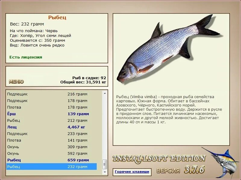 Рыбец 64 купить