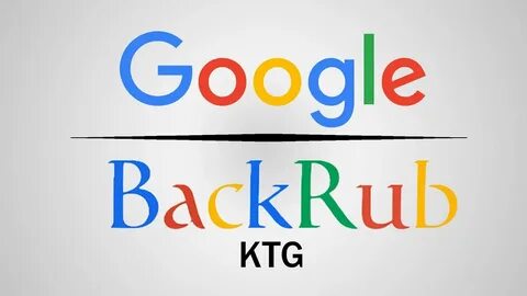 Google hieß Backrub? 