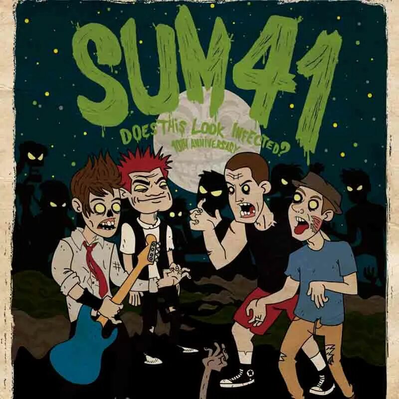 Sum 41 heaven x hell 2024. Группа sum 41. Sum 41 обложки. Sum 41 Постер. Группа sum 41 альбомы.