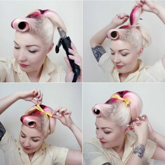 Как сделать прическа в стиле стиляг training solutions modern retro & vintage hair styling course BestDressBuy