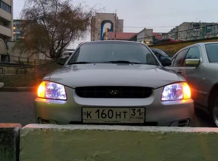 Левый габарит акцент