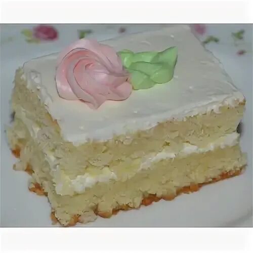 Пирожное с масляным кремом рецепт