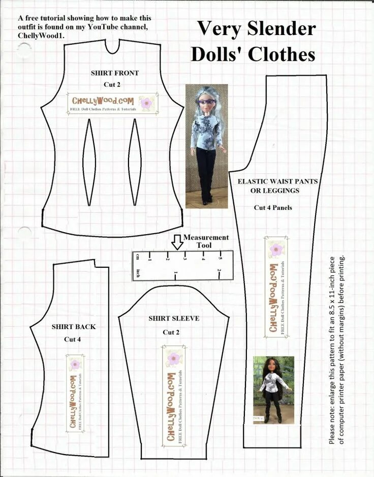 Шубка для кукол. Подходит и для.. YG dollstyle Одежда для Барби. Выкройки. ТКАНИ