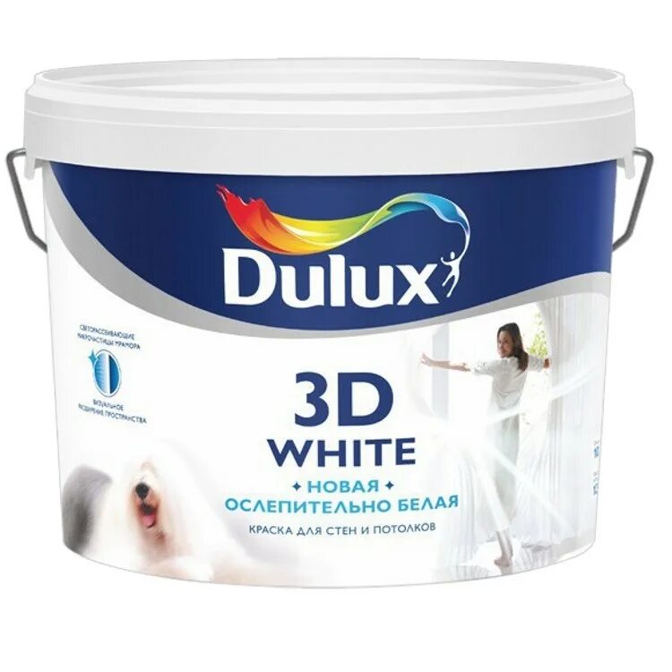 Краски водно дисперсионные dulux. Dulux 3d White ослепительно белая 10 л. Dulux 3d White ослепительно белая. Краска Dulux 3d White (10л). Краска Dulux 3d White (2,5л).