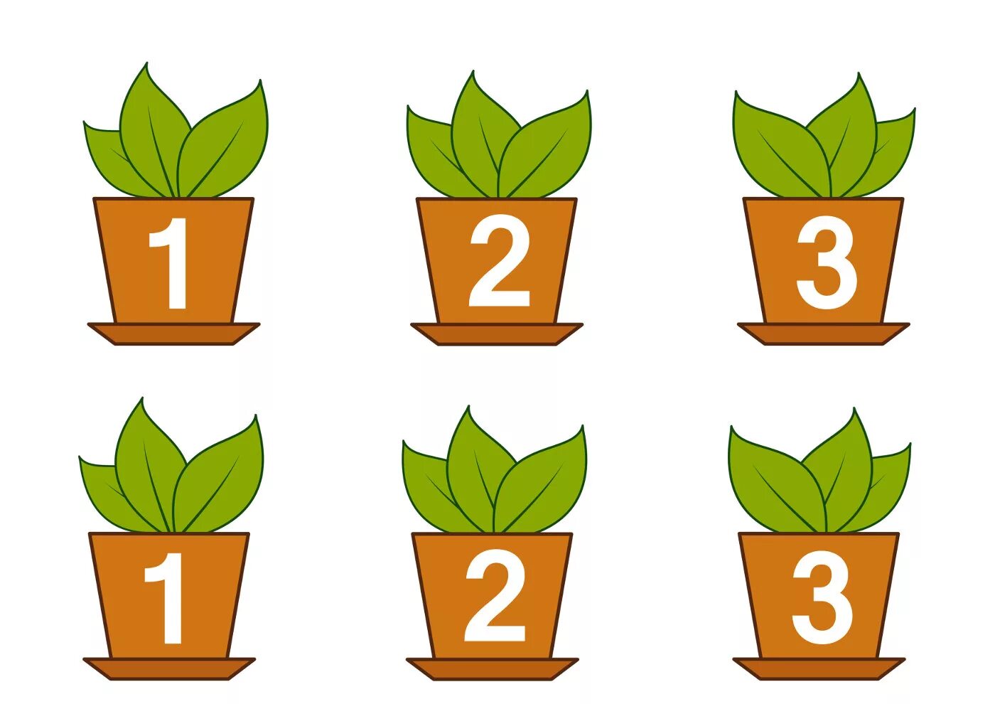 Цветы для математики для дошкольников. 7. Дидактическая игра комнатные растения в горшках. Нужно число растение. Схема подкормки чёрной смородины.