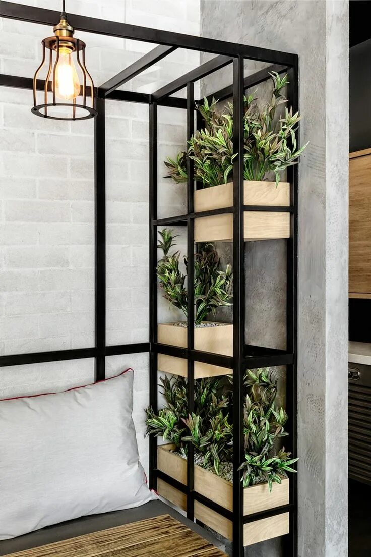 Под цветы в стиле лофт OD034-Solid Wood Box Display Rack House plants decor, Plant decor, Diy pots