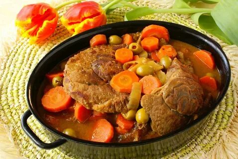 Сердце тушеное с овощами