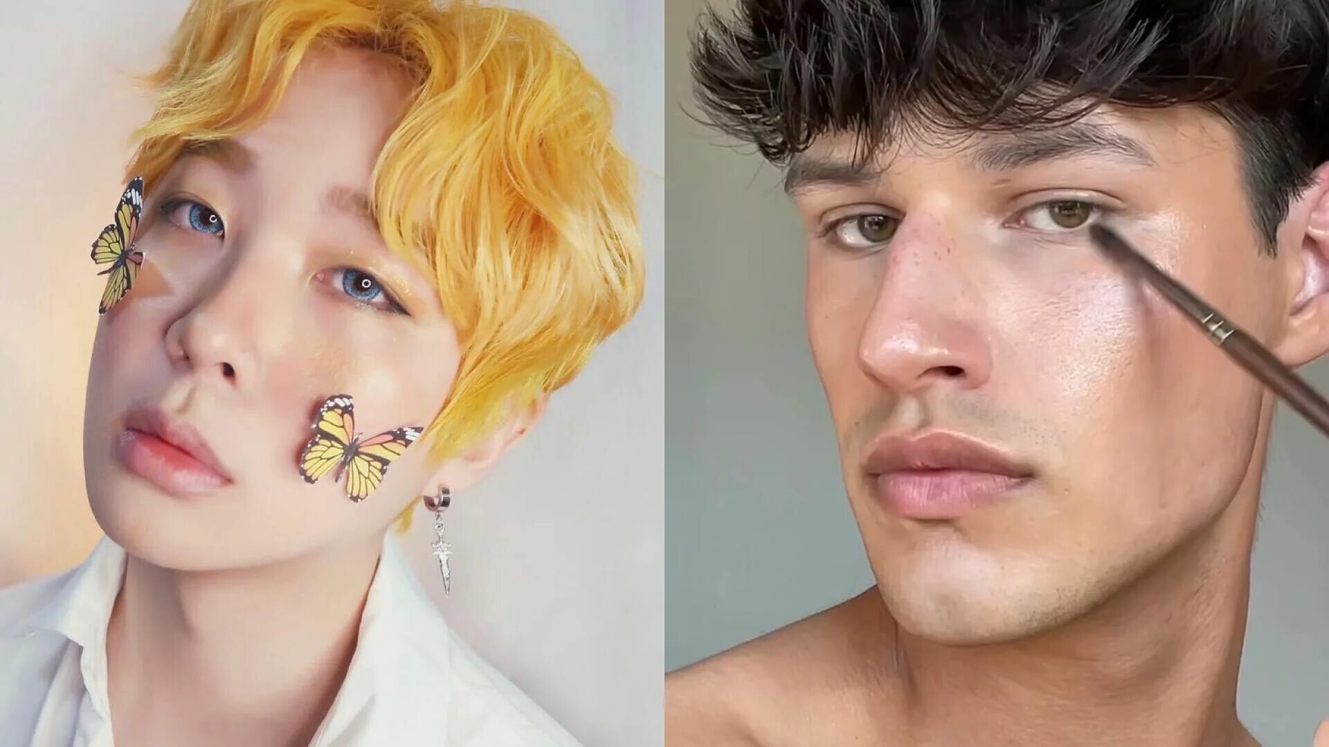 Korean man with Makeup. Korean man Makeup. Males make up korean. Пиксис косплей.