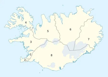 Плотность населения исландии