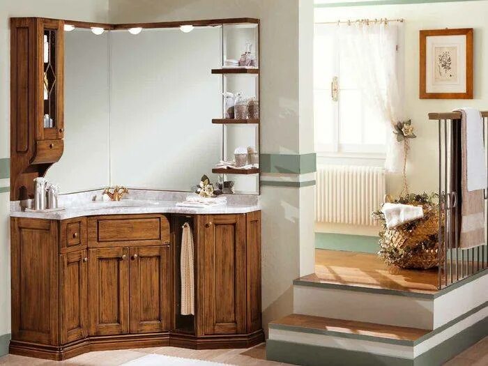 Угловое зеркало в ванной. Угловая раковина Eurodesign. Угловые мойдодыры для ванной комнаты. Угловое зезеркалв ванную комнату. Угловая мебель в ванную комнату.