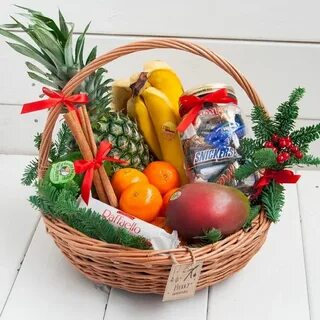 Фрукты подарок на новый год