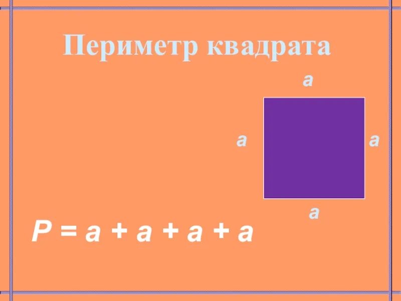 Нахождение периметра квадрата 2 класс. Периметр квадрата. Нахождение периметра квадрата. Как найти периметр квадрата. Периметр квадрата формула.