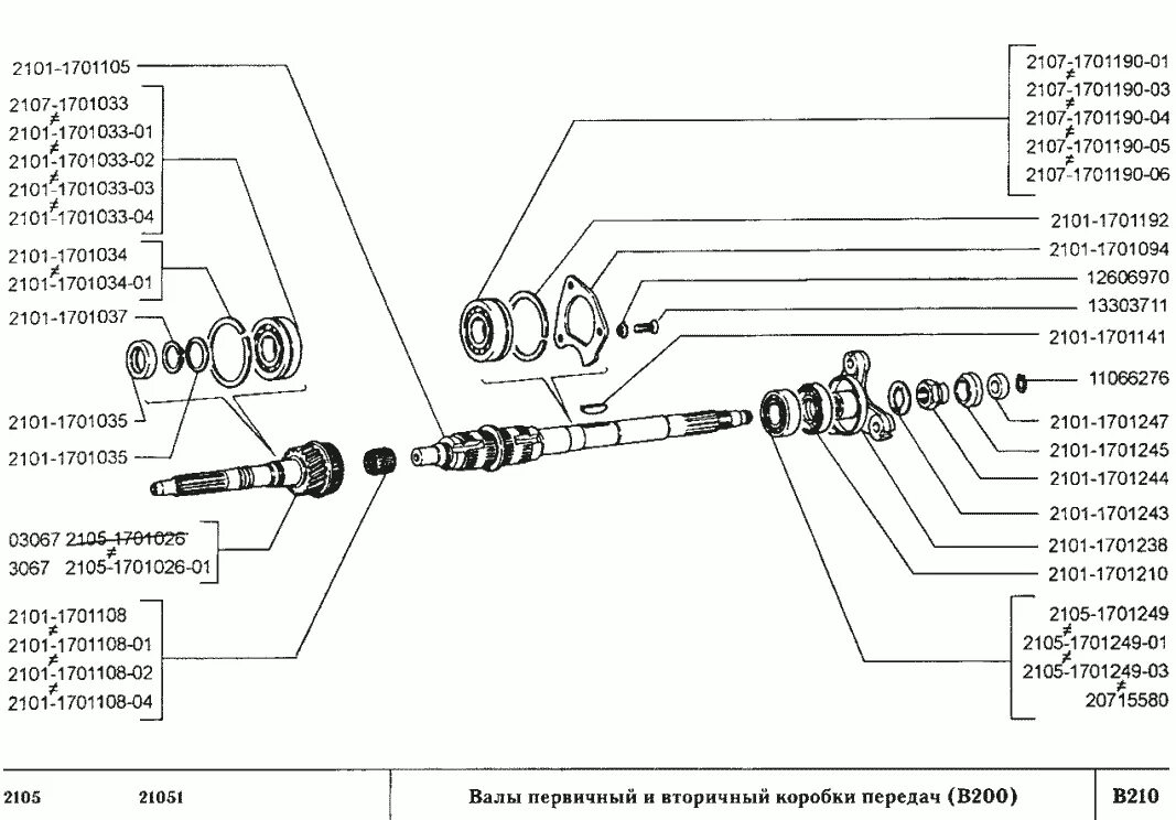 Первичный вал кпп 2101. Вторичный вал КПП 2105. Вал вторичный КПП ВАЗ 2101 схема. КПП ВАЗ 2101 схема вторичного вала. Кольцо пружинное подшипника 2101-1701035.