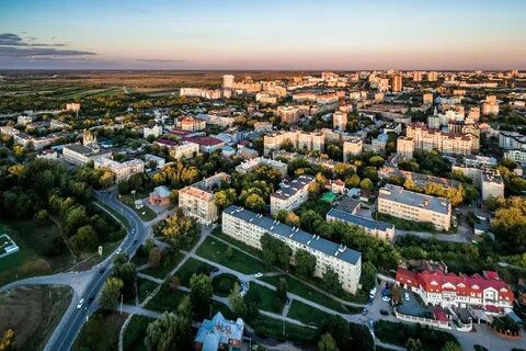 Рязань с птичьего полета
