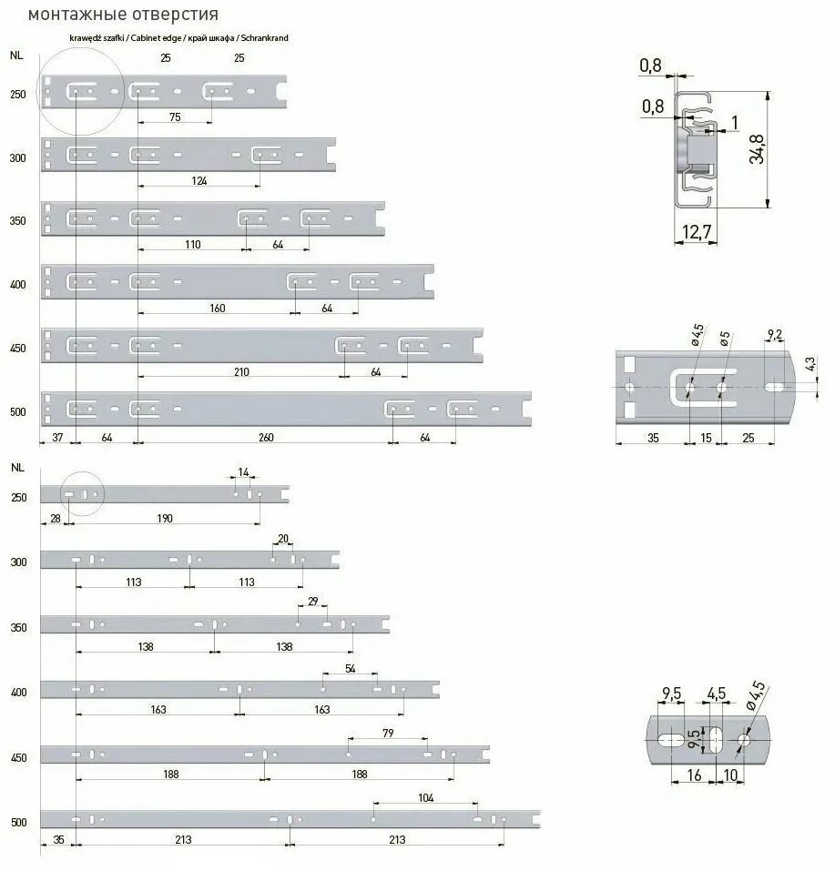 Роликовые направляющие для выдвижных ящиков размеры. Направляющие jet 335 шариковые полного выдвижения схема. Направляющие шариковые gtv присадка. Направляющие шариковые gtv versalite plus. Как выбрать длину направляющих.