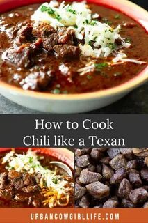 Texas Brisket Chili Recipe - Urban Cowgirl Brisket chili recipe, Competition chi