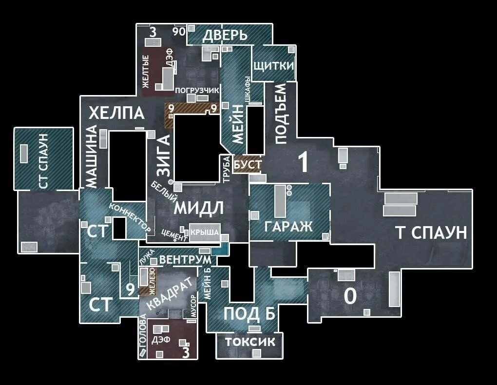 Карта Инферно в КС го обозначения. Карта Мираж КС го схема. Название позиций в КС го на мираже. Мираж карта КС. Команды в картах кс