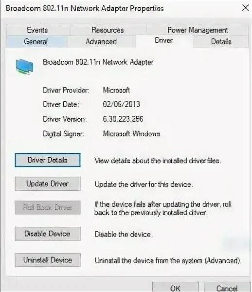 Broadcom 802.11 network. Broadcom 802.11 network