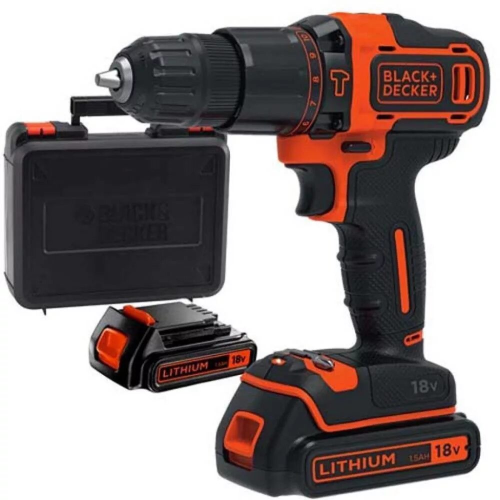 Аккумуляторная ударная дрель-шуруповерт Black+Decker bdchd18kb. Шуруповёрт аккумуляторный Блэк Деккер ударный. Black & Decker bdchd18kb. Ударная аккумуляторная дрель-шуруповерт Black+Decker bdchd18kb 40 н·м.