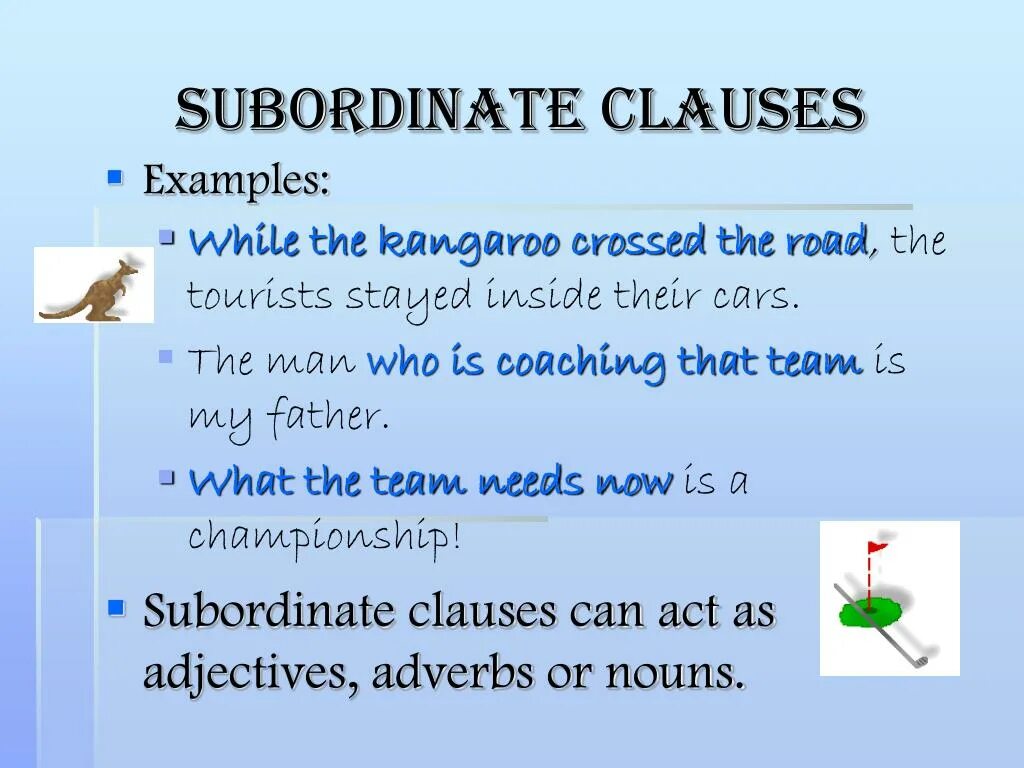 Subordinate Clause в английском. Subordinate Clause examples. What is subordinate Clause. Types of subordinate Clauses. Object clause