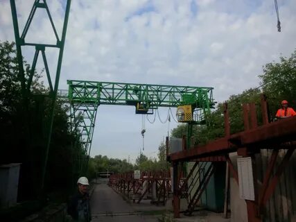 Кран козловый кк