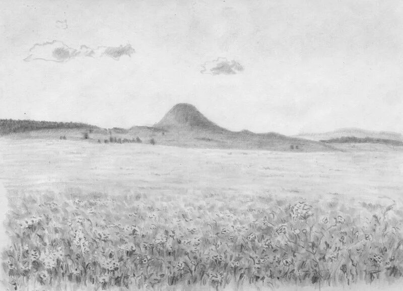 Степь нарисовать карандашом. Наброски поля карандашом. Раскраска пустыни. Луг карандашом. Степь нарисовать карандашом.