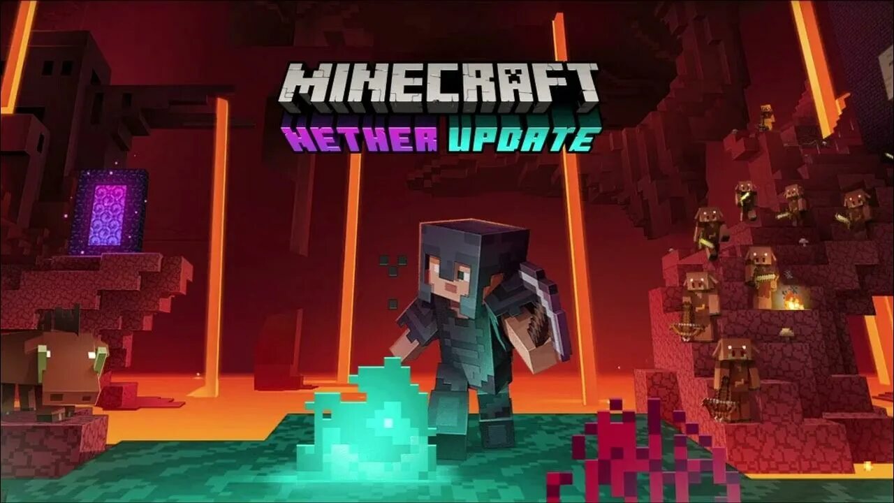 Update 1 pm. Майнкрафт nether update. nether minecraft 1.16. nether update 116. обновление ада в майнкрафт.