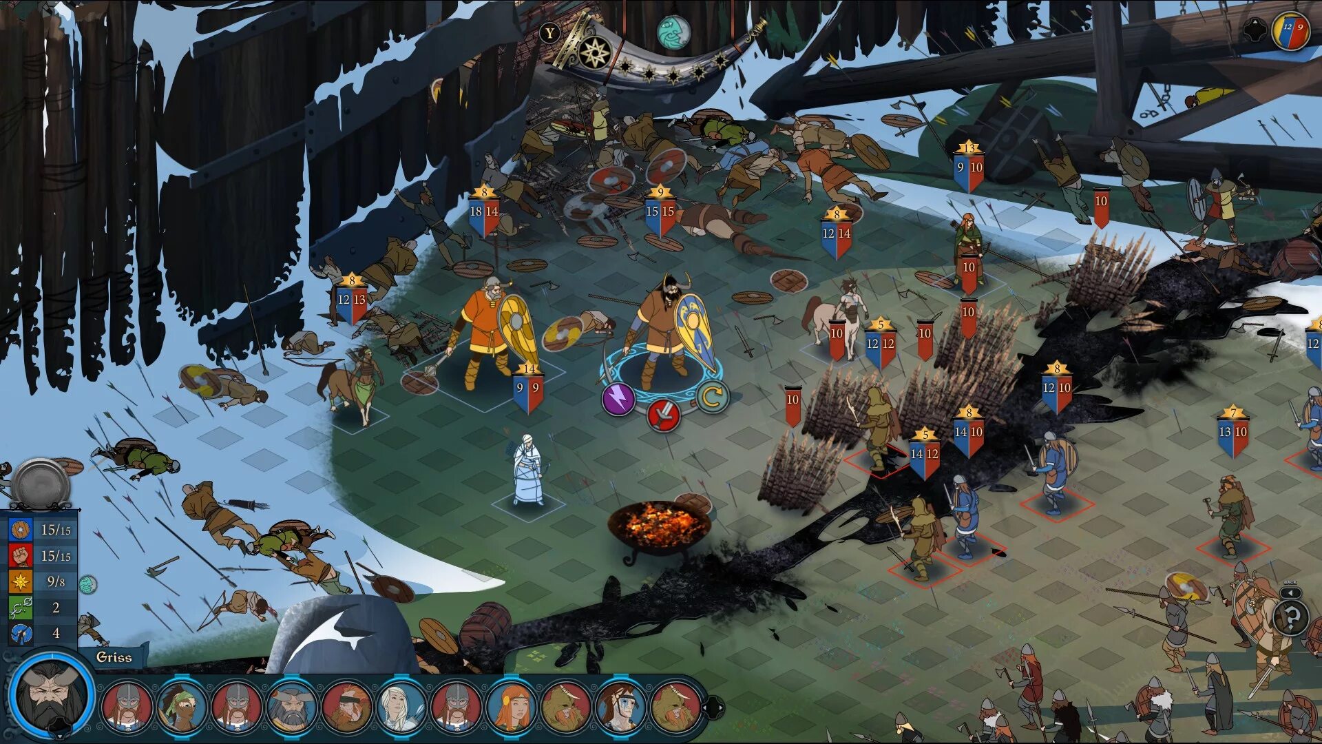 Banner saga скриншоты. Трилогия the banner saga. Игра the banner saga. The banner saga игра. Игра the banner saga.