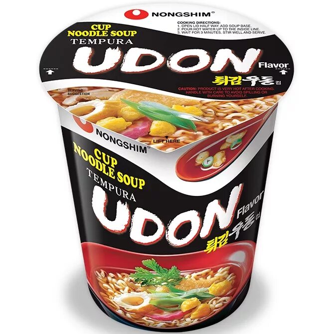 Сублимированная лапша. Nongshim Udon лапша. Лапша темпура удон Nongshim. Лапша Nongshim сублимированная с темпурой твигим удон 62г. Лапша Nongshim Tempura Udon 62г стакан.