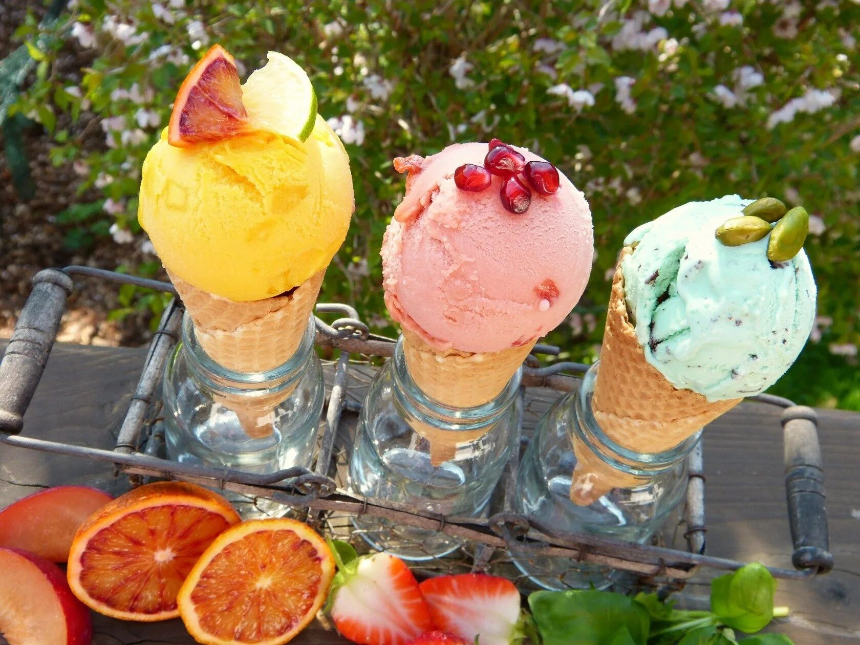 Мороженое. Красивое мороженое. Вкусное мороженое. Летний десерт. В каком году сделали мороженое