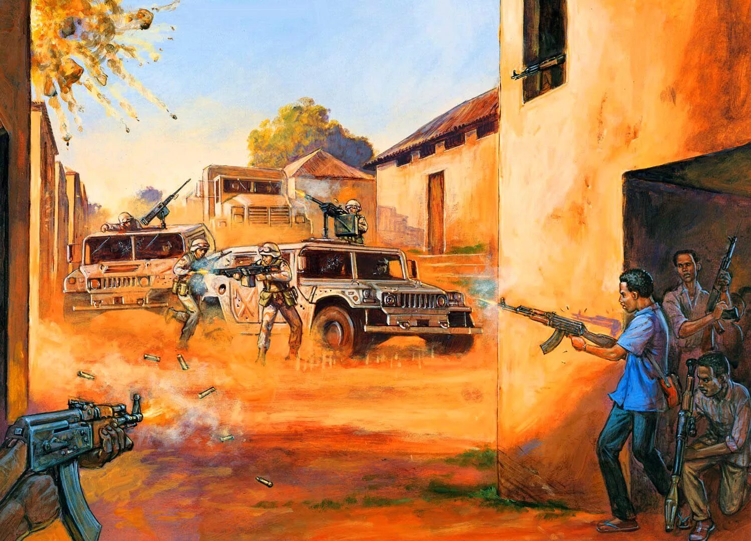 Сражение в могадишо. Могадишо 1993 сомали война. сражение в могадишо 1993 арт.