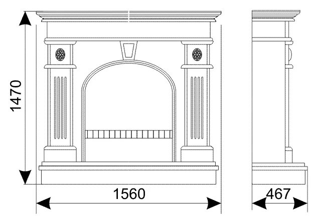 Фальш камин размеры чертежи. Высота декоративного камина. Камин magic 200 чертеж. Чертеж фальш камина. Чертеж декоративного камина.