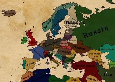 Kaiserreich mapping map