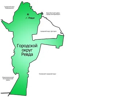 Карта ревды свердловская область