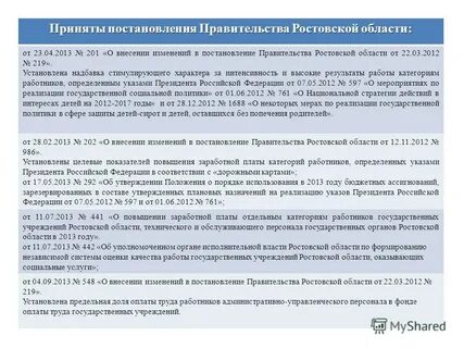 О внесении изменений в постановление правительства