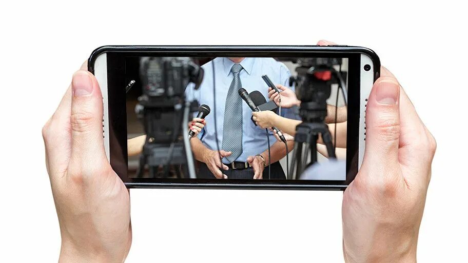 Телефон камера мена. Мобильная журналистика. Мобильный журналист. Журналисты со смартфонами. Мобильный репортаж.