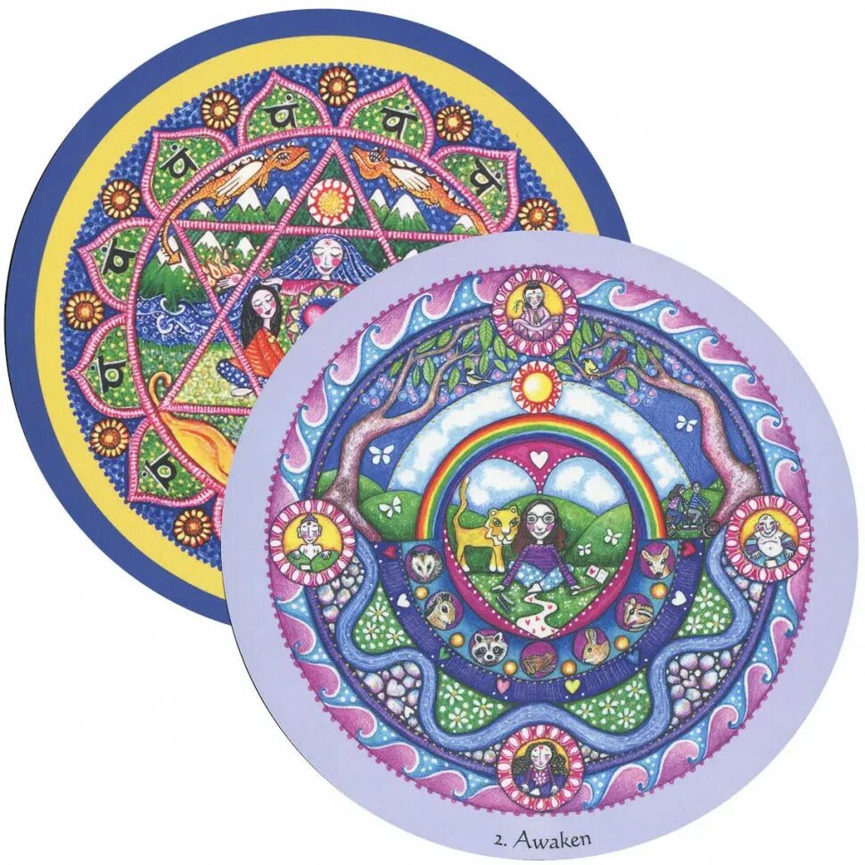 Шаманик хилинг оракул. Таро shamanic healing. Mandala healing oracle - blue angel. Таро shamanic healing. Мандалы оракулы.