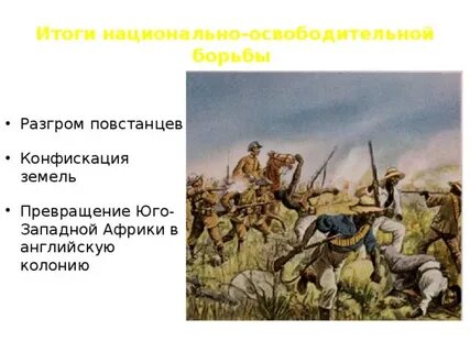 В чем заключалась битва за африку кратко