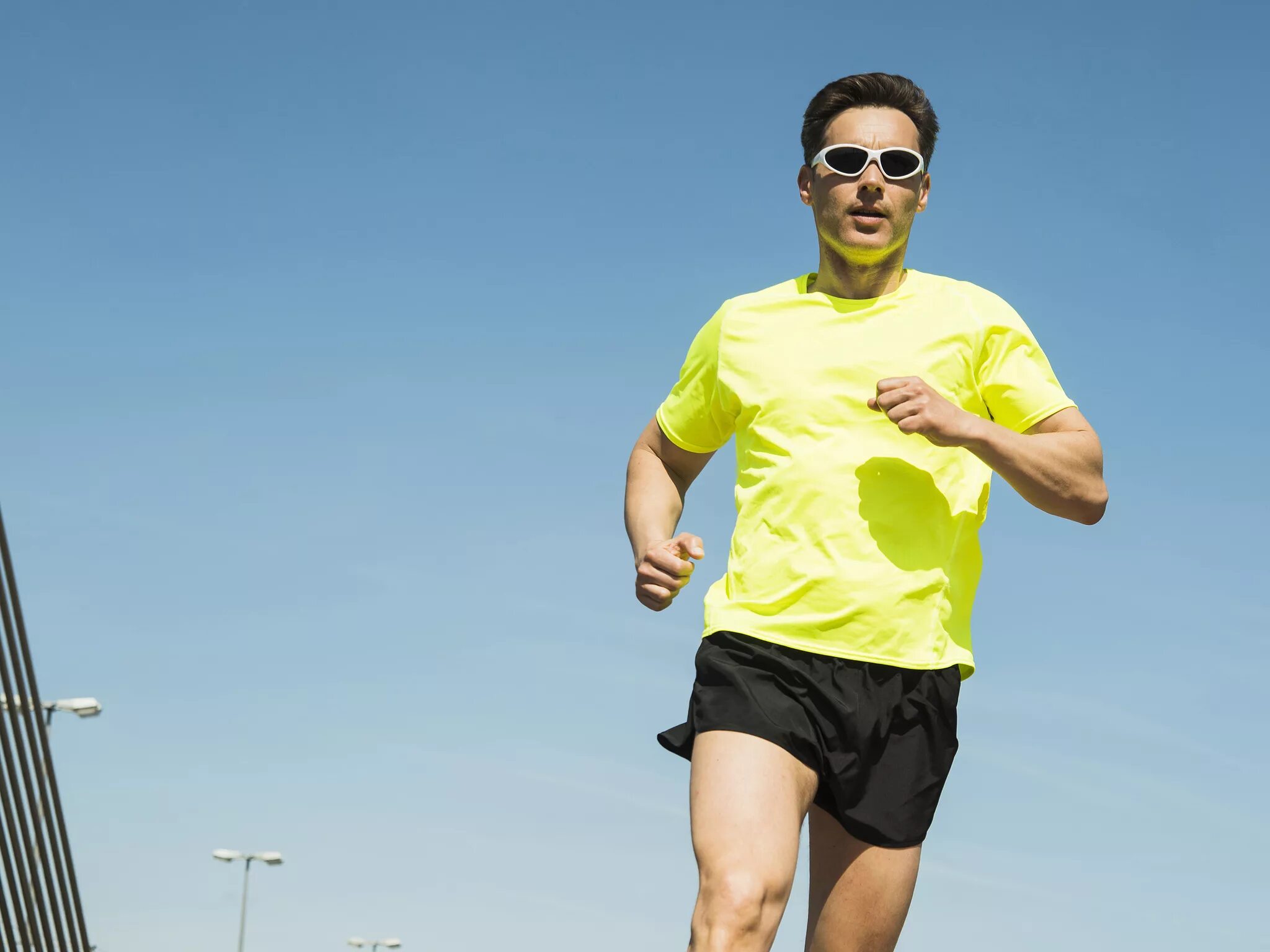 Running glass