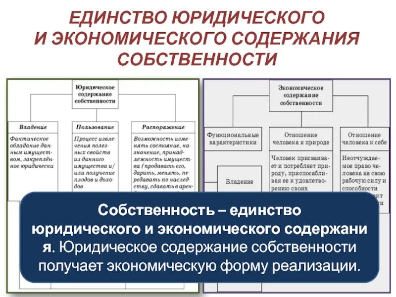 Юридическое содержание собственности. Экономическое содержание собственности. Экономическое и юридическое содержание собственности. Правовые формы реализации собственности.