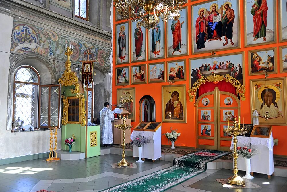 Церковь поселок преображение
