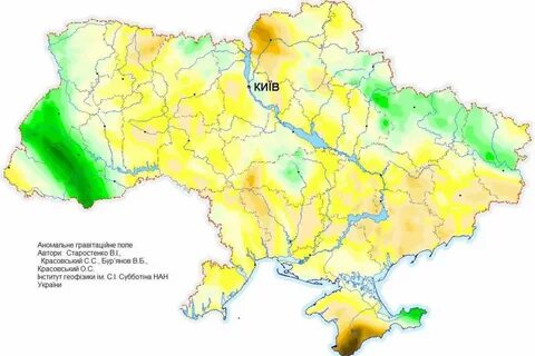 Карта полей украины