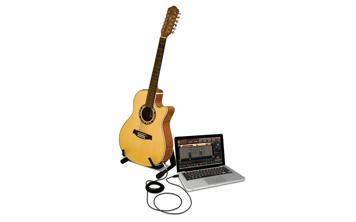 Alesis Guitar link Plus USB-кабель для гитары (1/4`TS -> USB). Электрогитара подключенная. Что подключается к гитаре. Подключенная гитара.