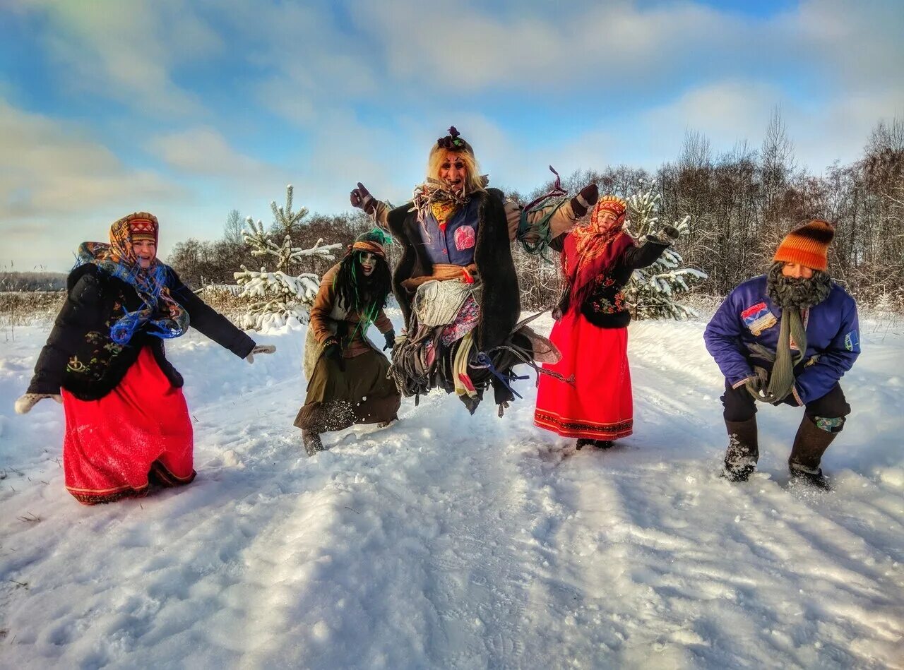 масленица баба яга