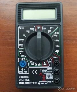Dt830b мультиметр инструкция по применению