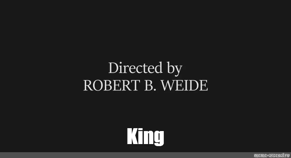 Directed by Robert b Weide Мем. Заставка directed by Robert. Директед бай. Direct by robert b мем