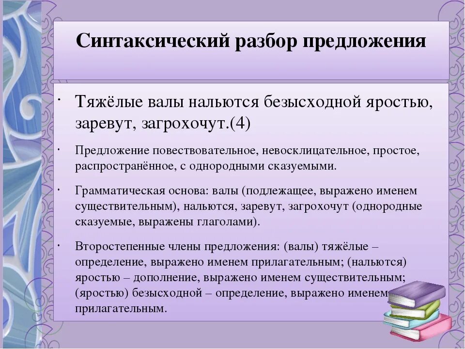 Синтаксические предложения. Синтаксический разбор предложения ВПР. Синтаксический анализ предложения. Синтаксический разбор предложения по ВПР.