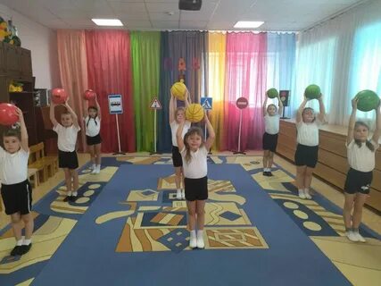 Флешмоб детском саду с движениями