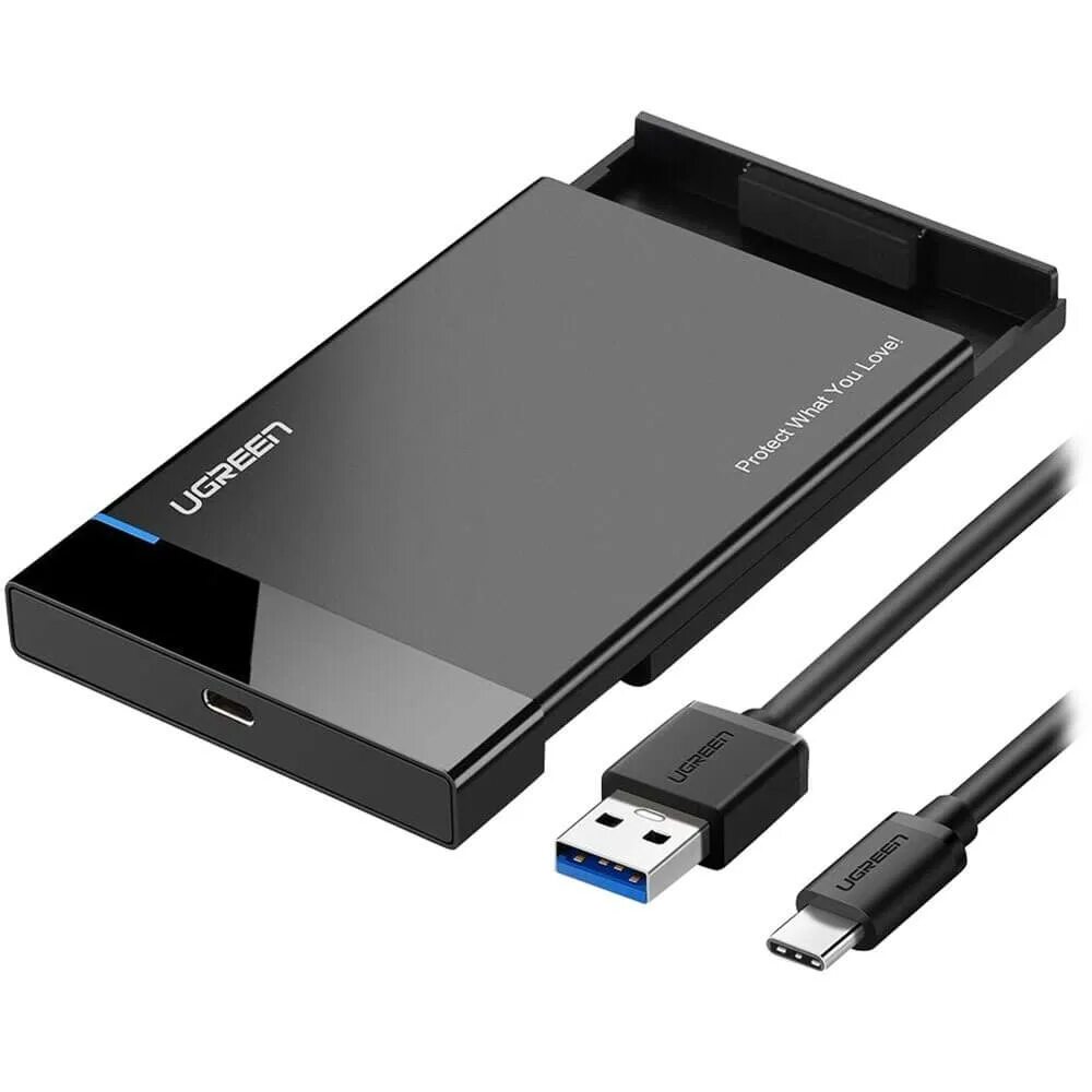 Бокс usb 3.0 для внешнего hdd. Ugreen us221. 2.5&quot; внешний бокс ugreen us221. ugreen sata usb 3. usb 3.2 gen1 type a.