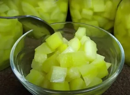 Консервированные ананасы из кабачков на зиму